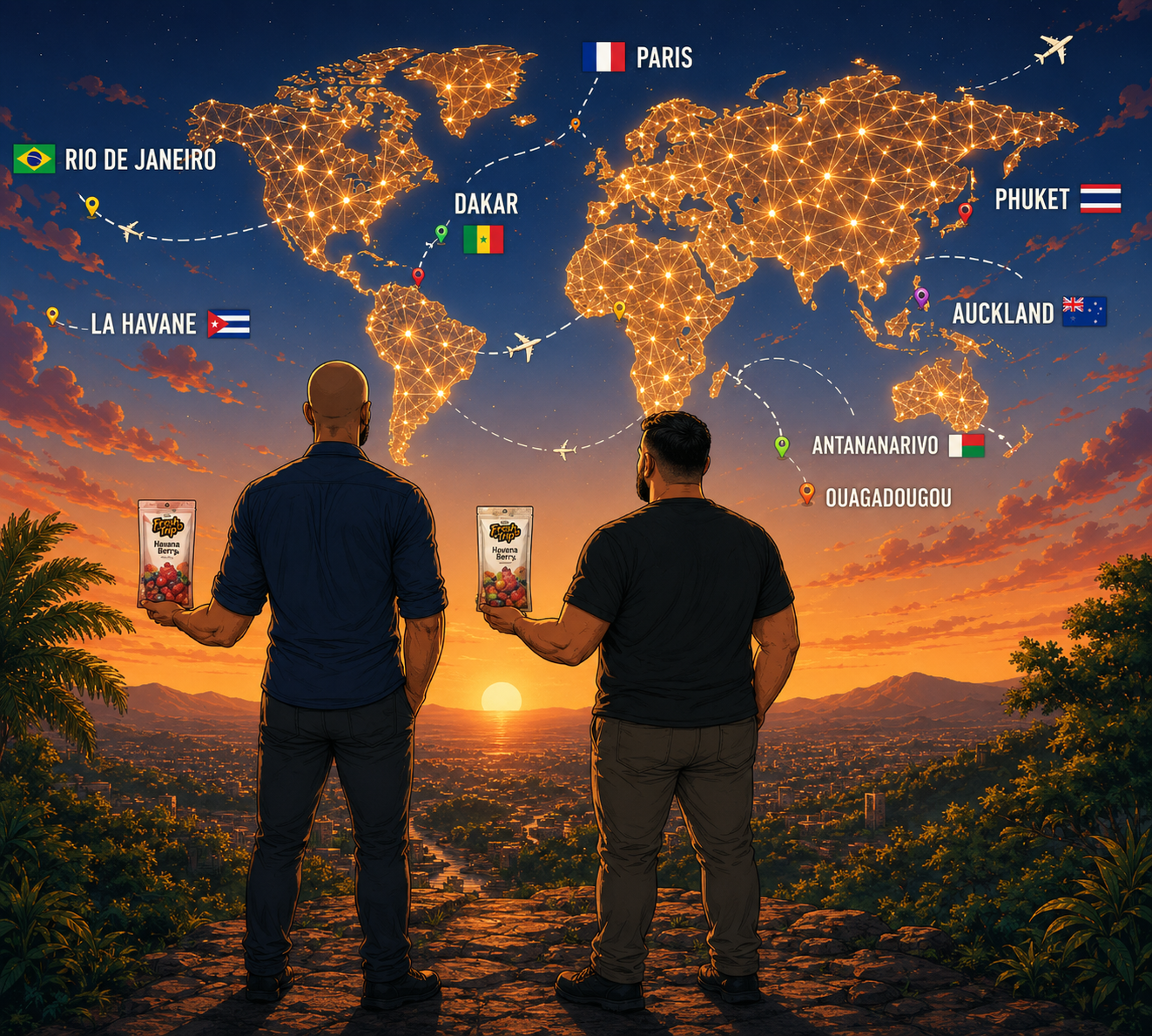 Le futur — illustration de l'aventure FreshTrip